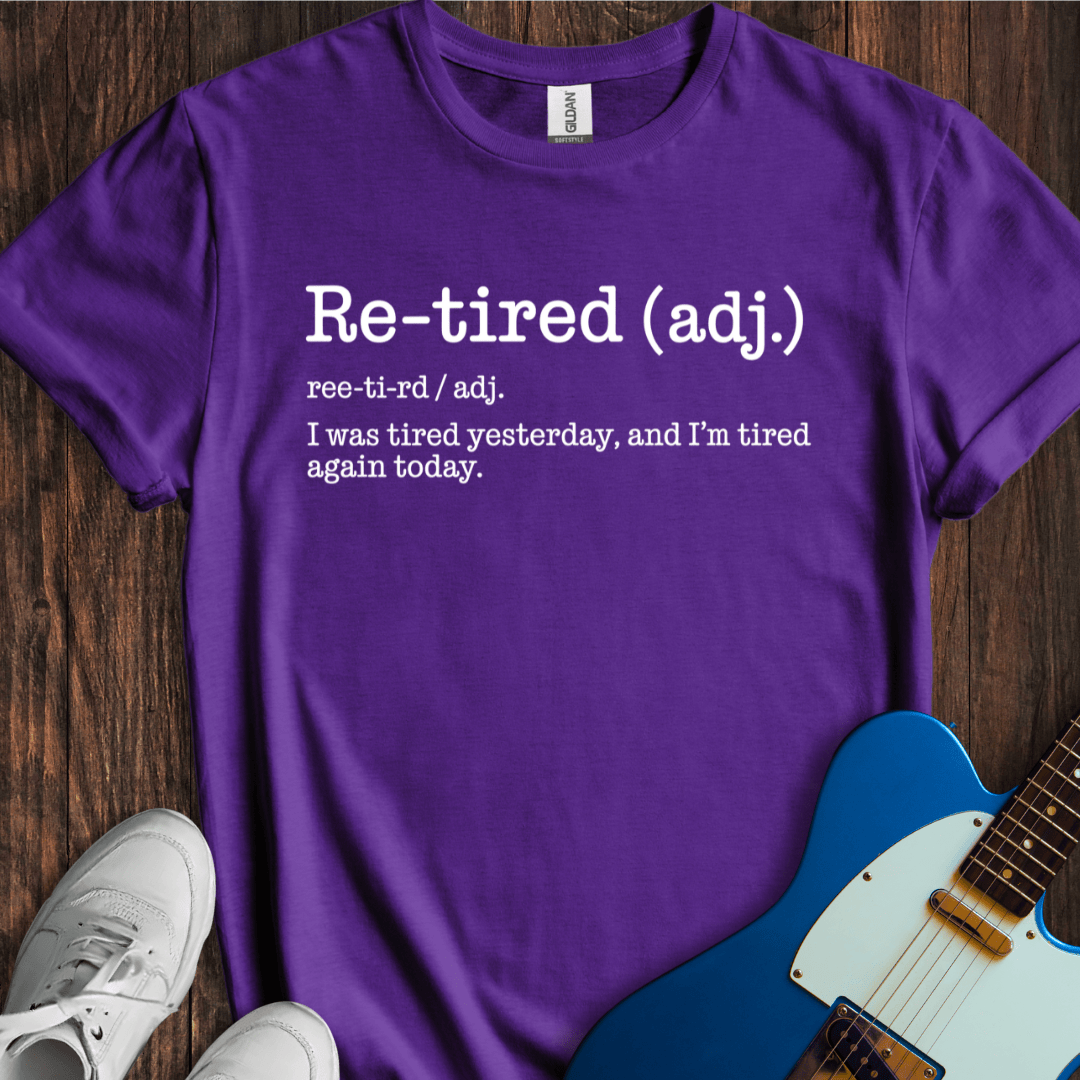 Retired (Definition) T-Shirt