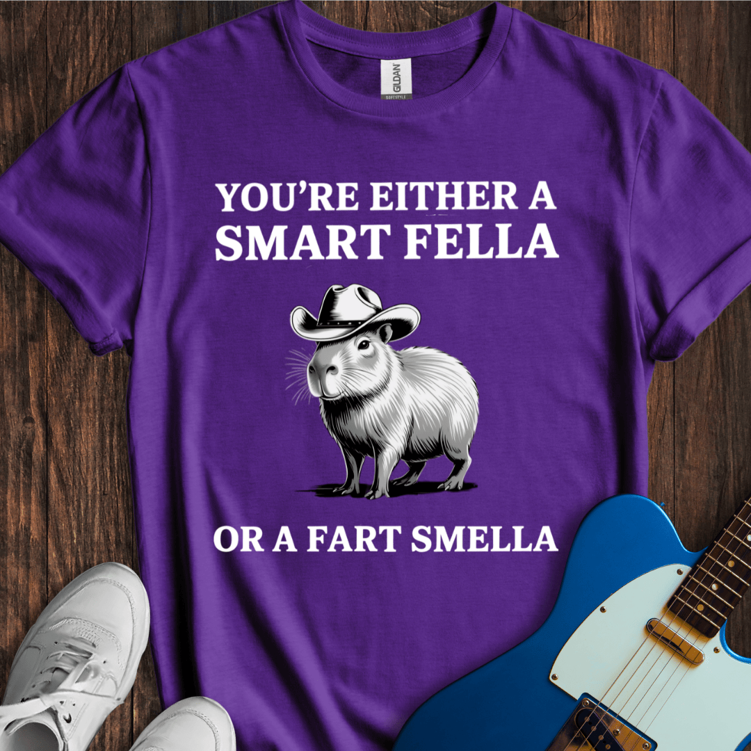 Smart Fella, Or Fart Smella? T-Shirt