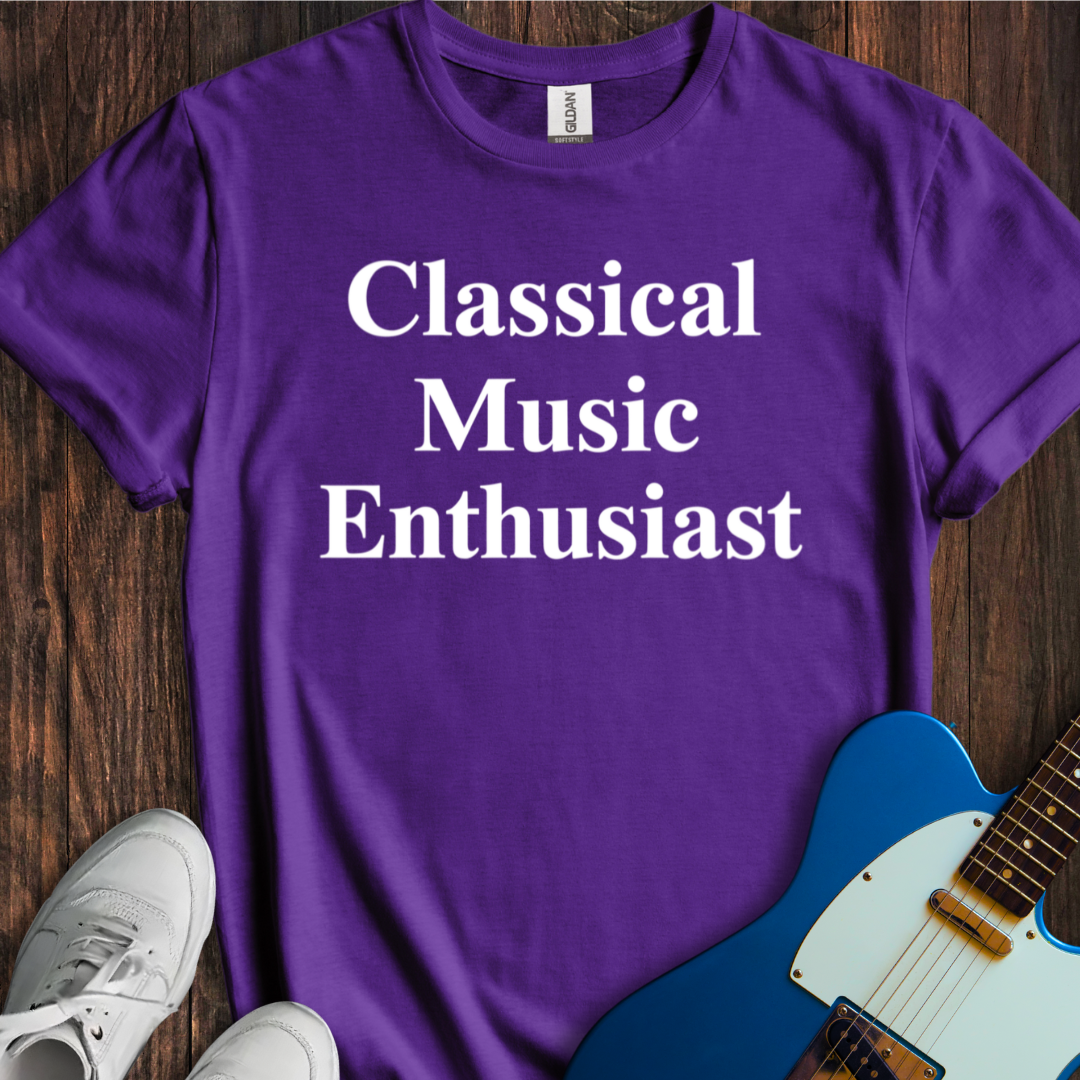 Classical Music Enthusiast T-Shirt