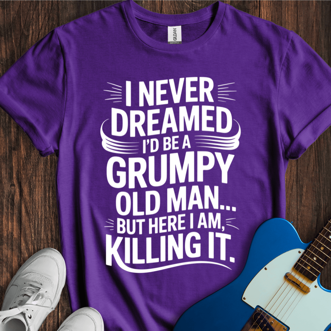 Grumpy Old Man (Killing It) T-Shirt