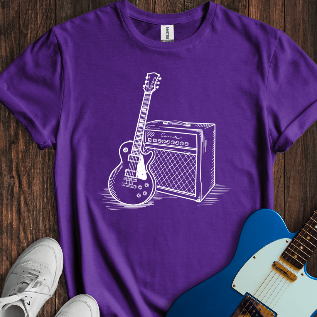 Guitar Sketch T-Shirt