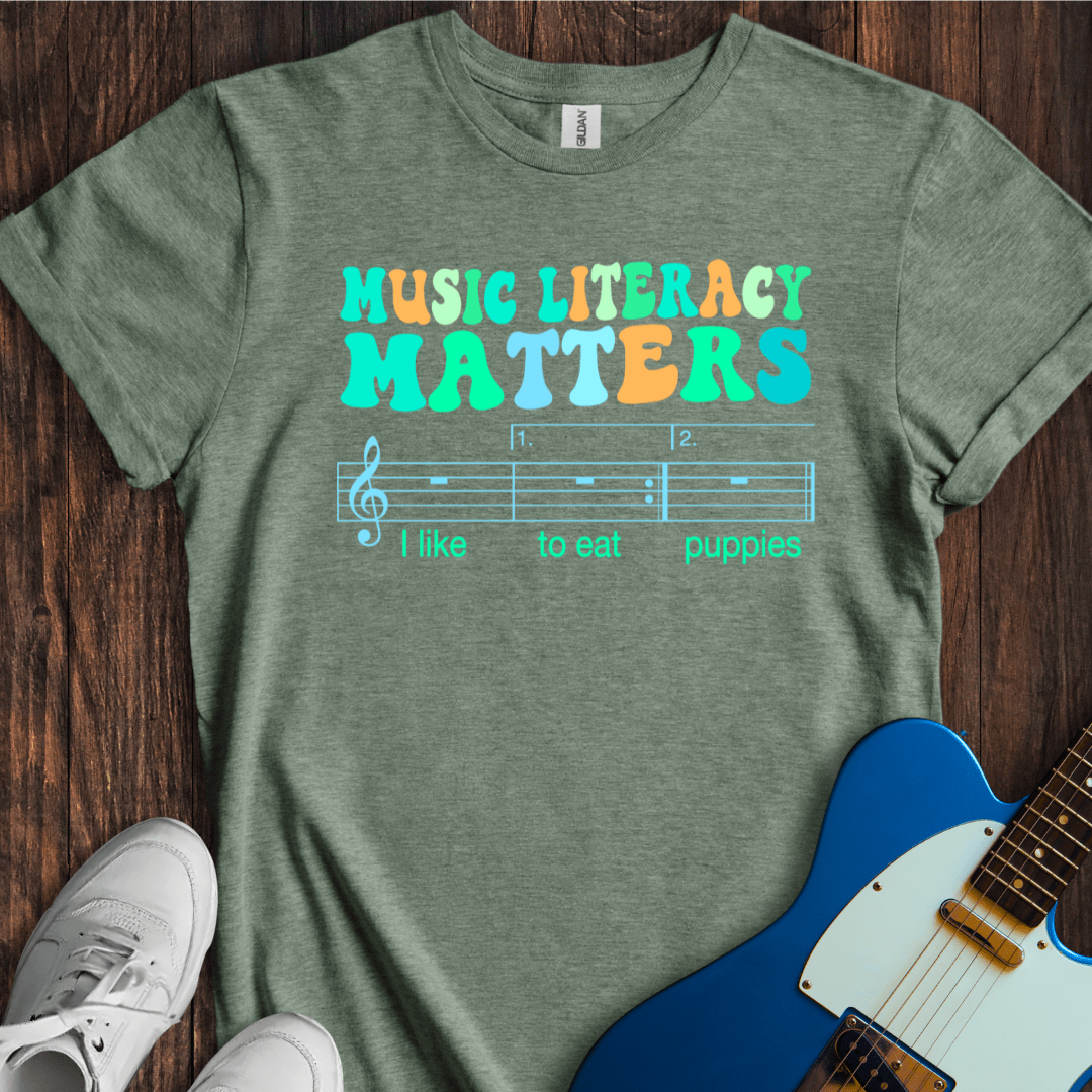 Music Literacy Matters T-Shirt