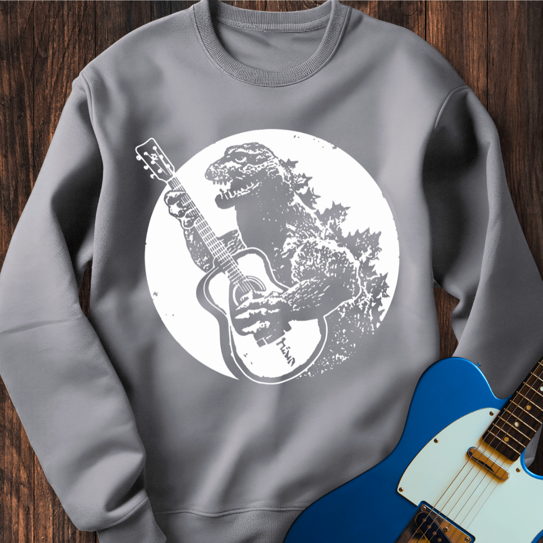 Godzilla Guitar Sweatshirt