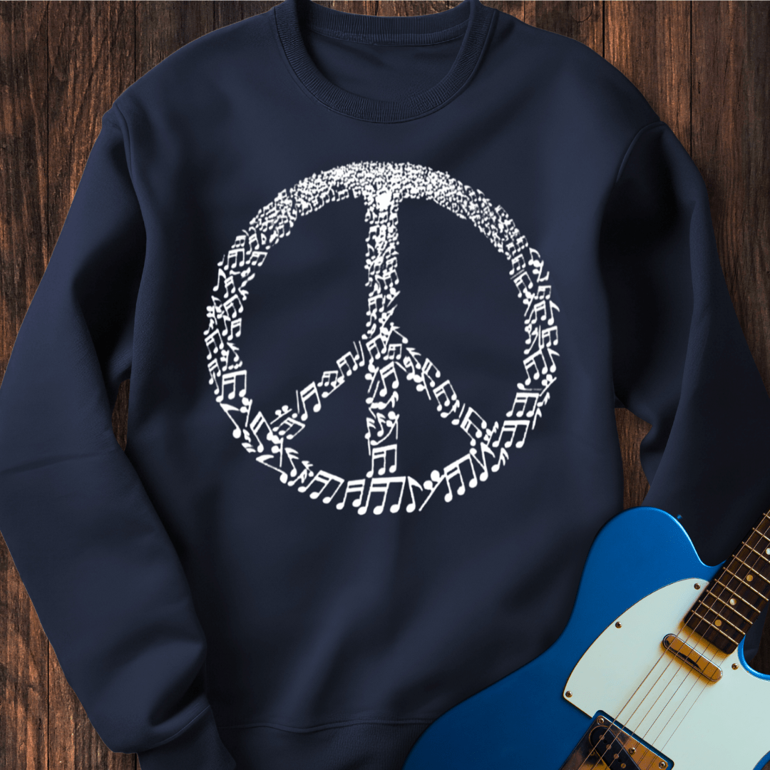 Peace Through Music Sweatshirt