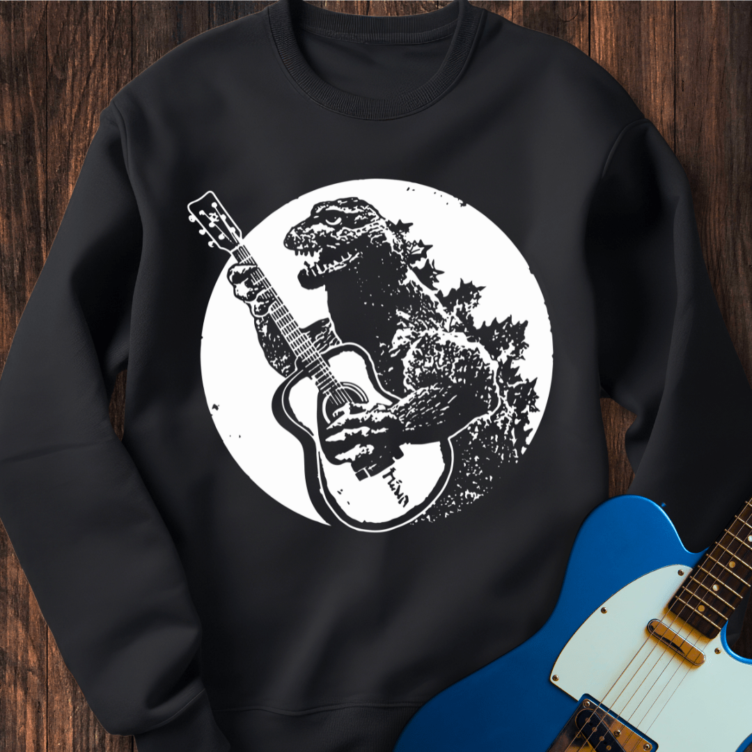 Godzilla Guitar Sweatshirt
