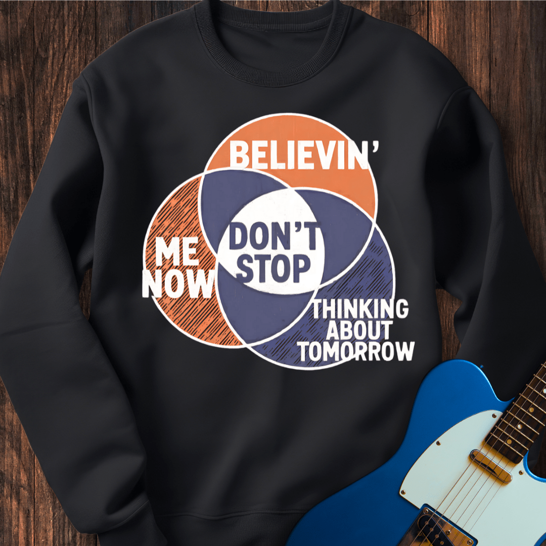 Don't Stop... (Venn Diagram) Sweatshirt