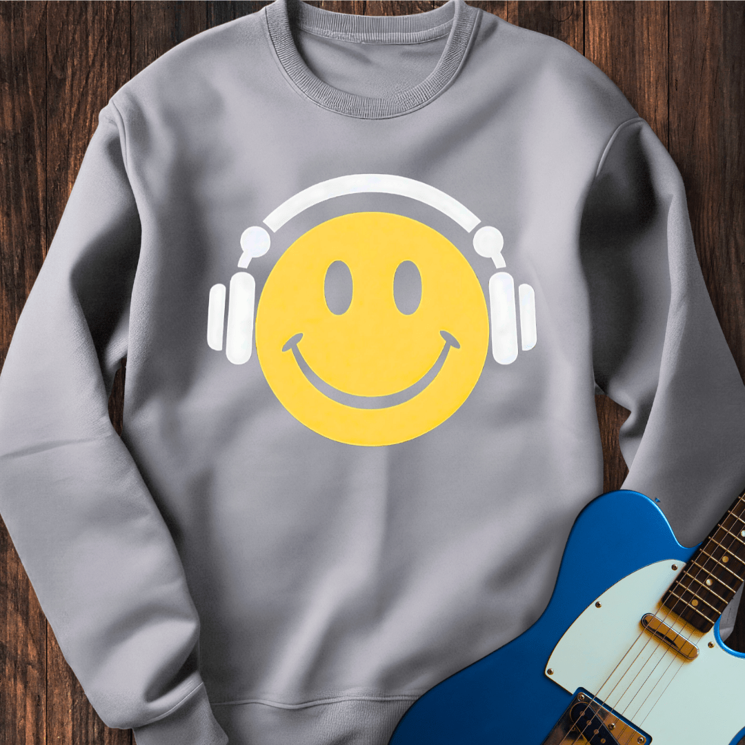 Happy Headphones Sweatshirt