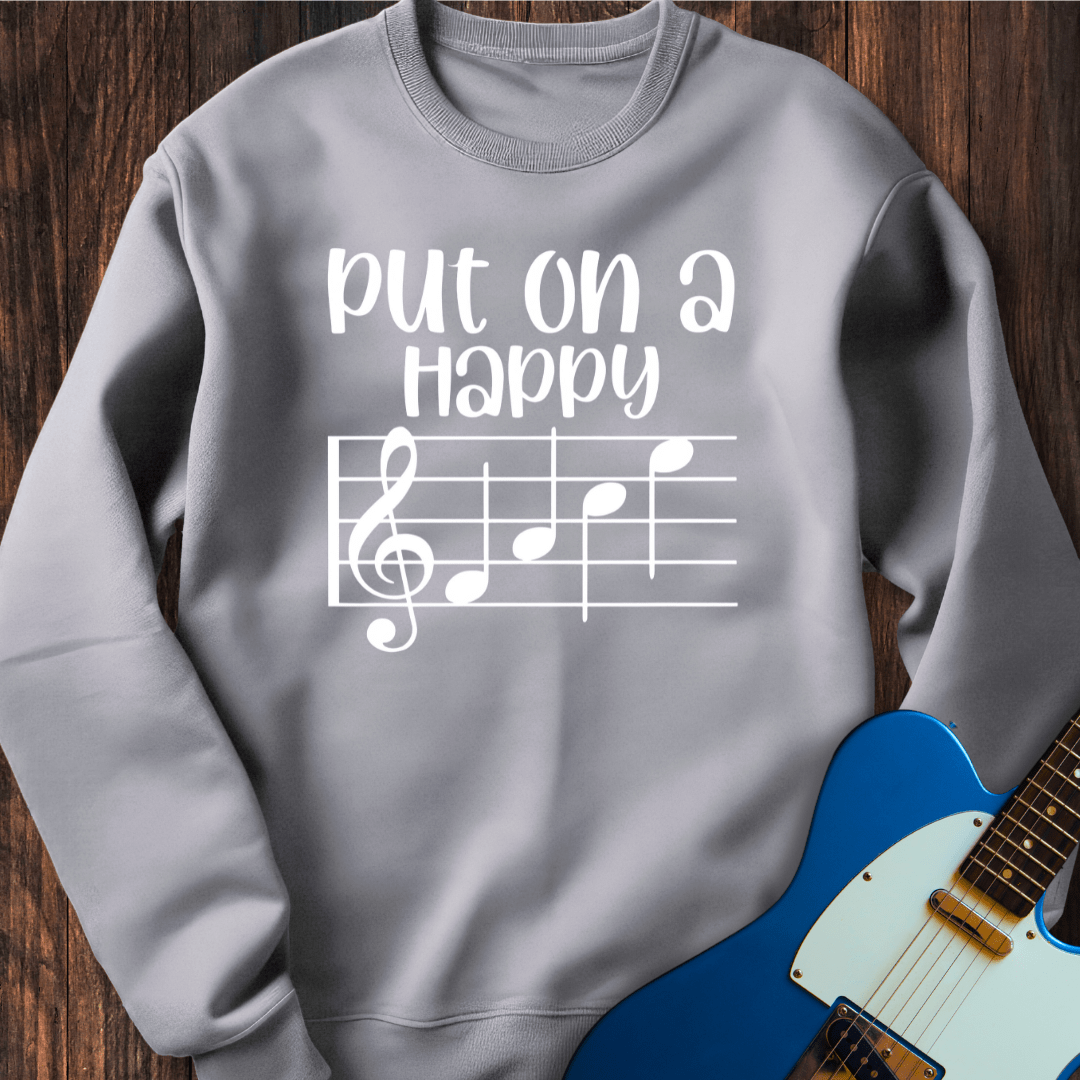 Put On A Happy FACE Sweatshirt