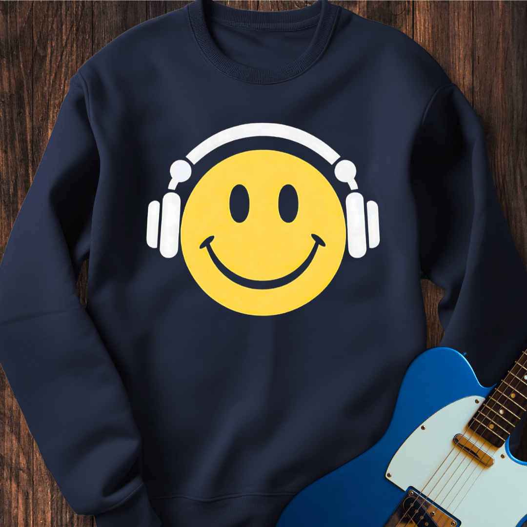 Happy Headphones Sweatshirt