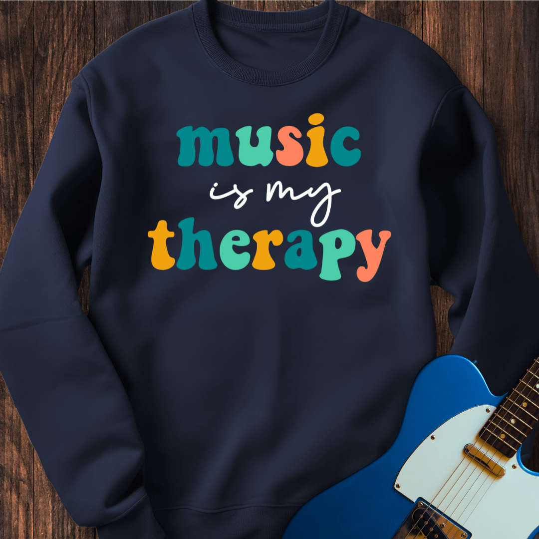 Music Is My Therapy (II) Sweatshirt