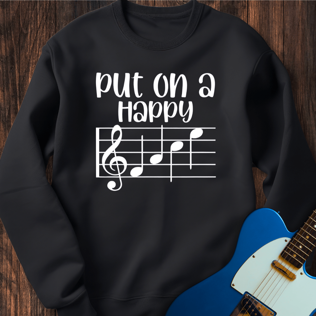 Put On A Happy FACE Sweatshirt