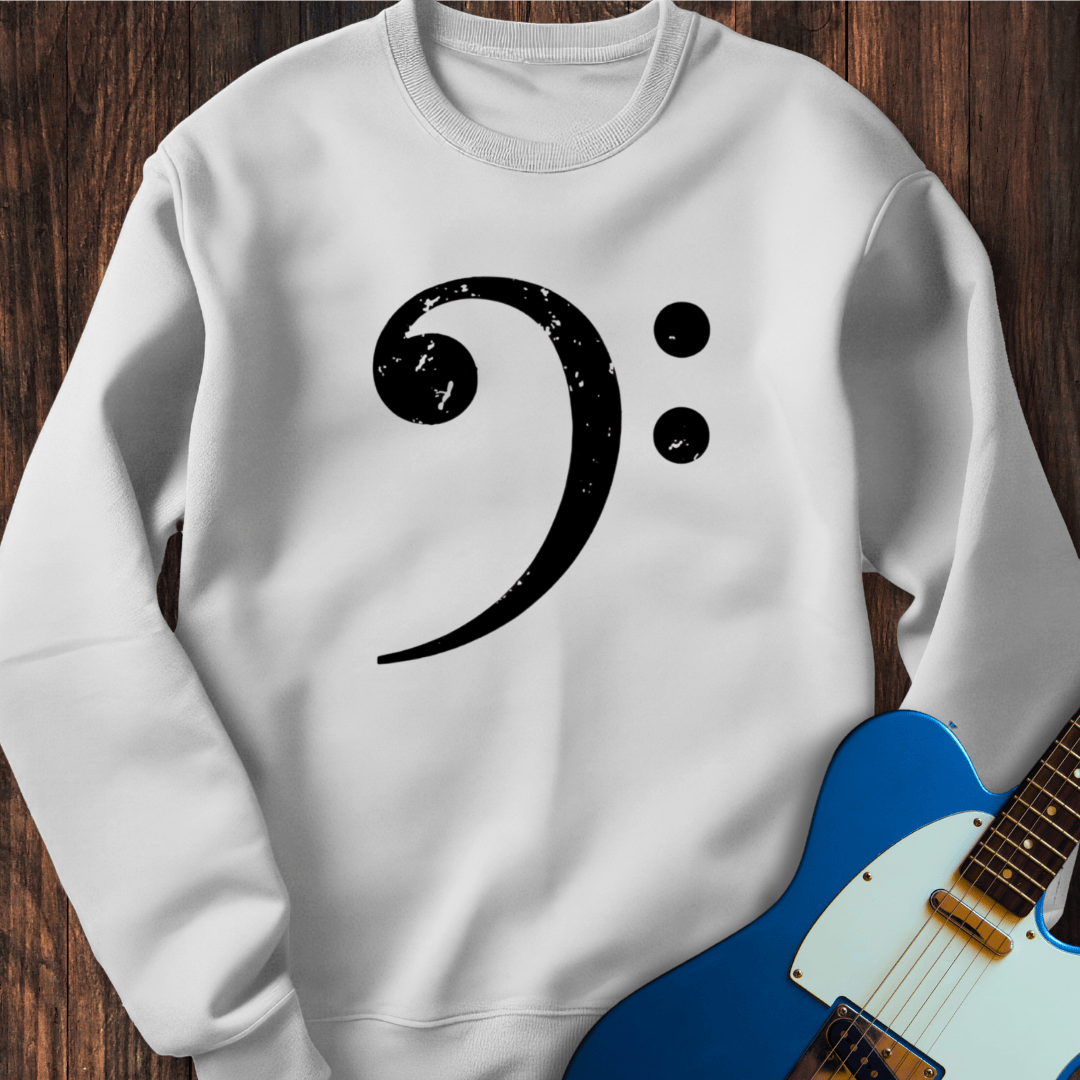 Deep Cuts Bass Clef Sweatshirt
