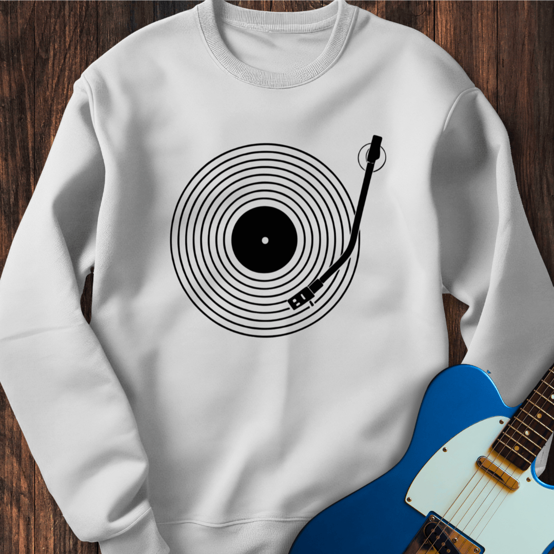 Minimalist Record Sweatshirt