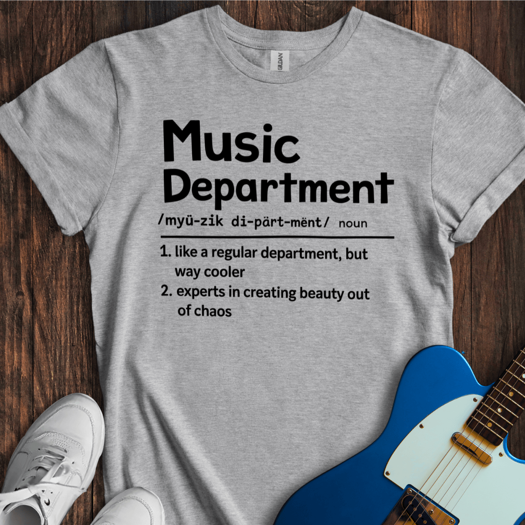 Music Department (Definition) T-Shirt