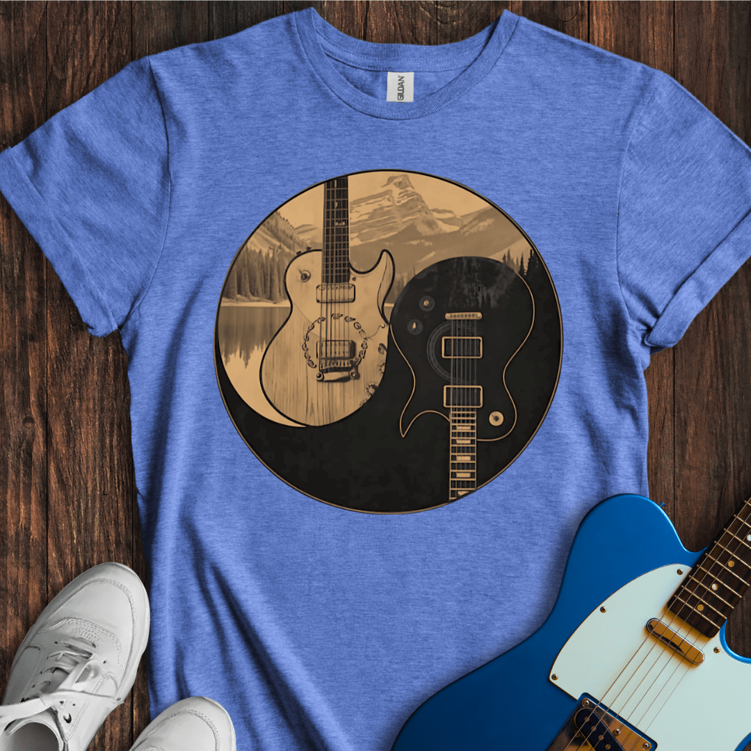 Ying Yang Guitar T-Shirt
