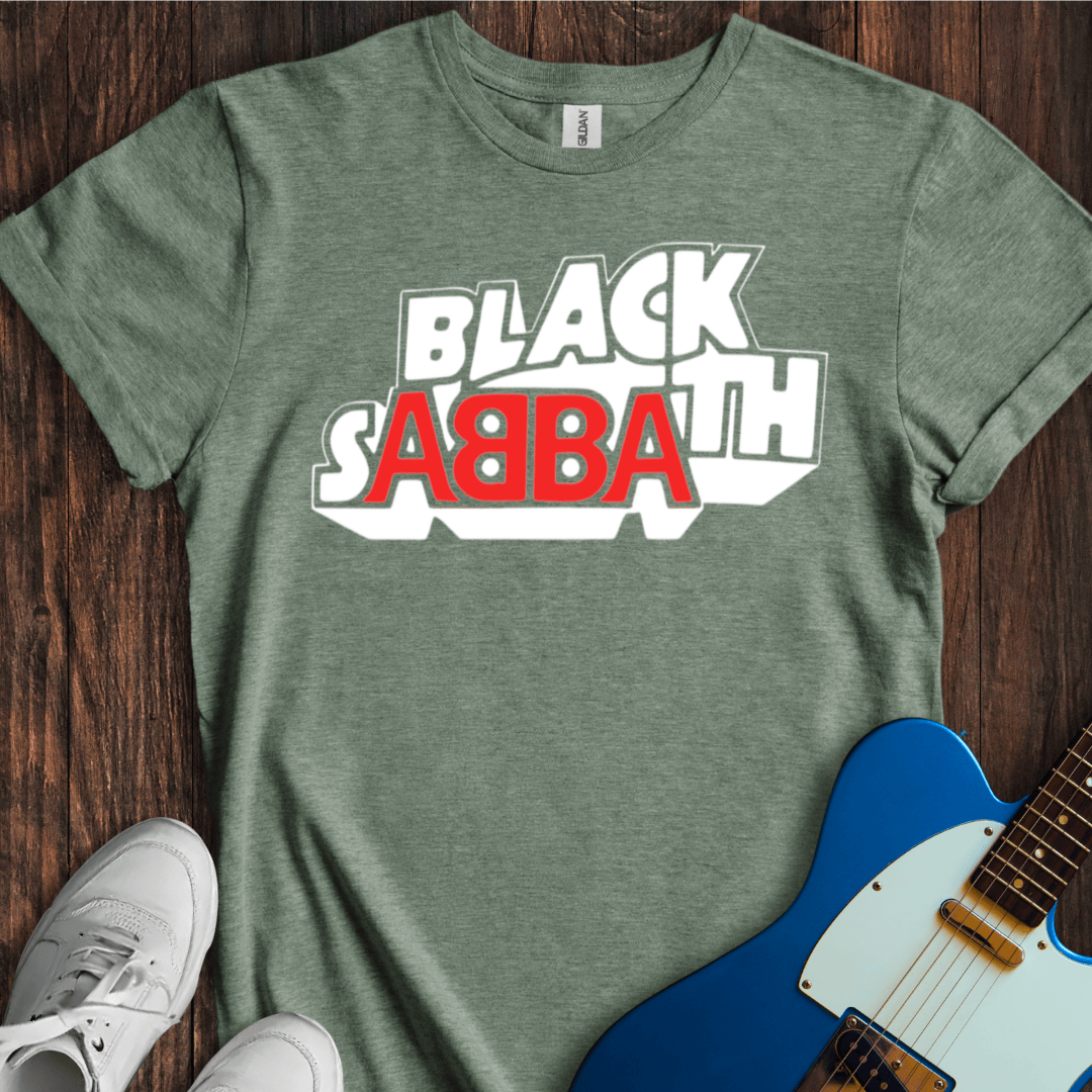 Black S-ABBA-th T-Shirt