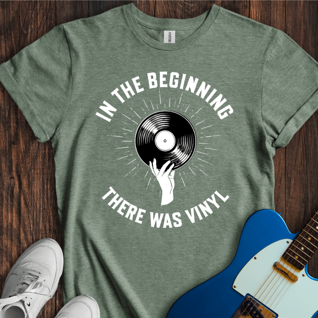 In The Beginning... (Vinyl) T-Shirt