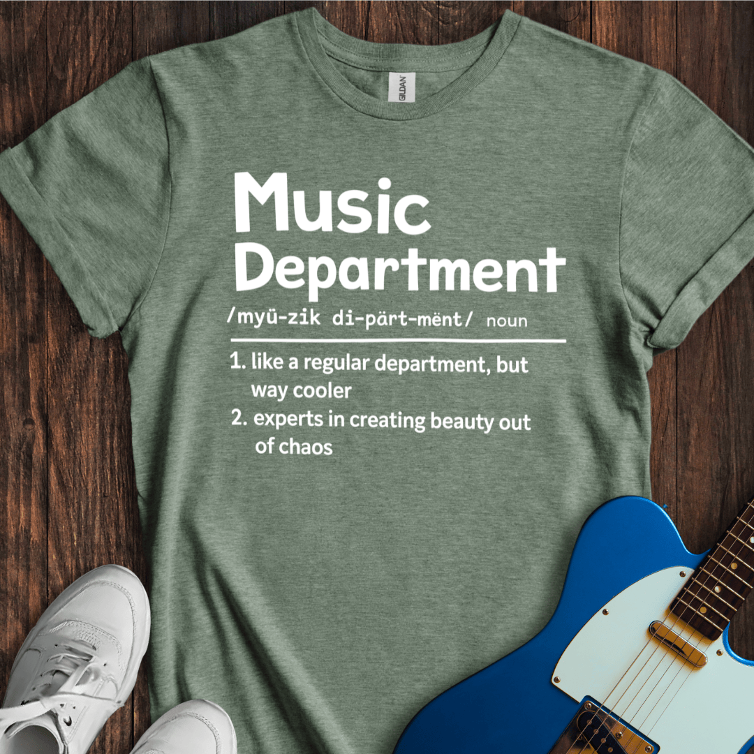 Music Department (Definition) T-Shirt