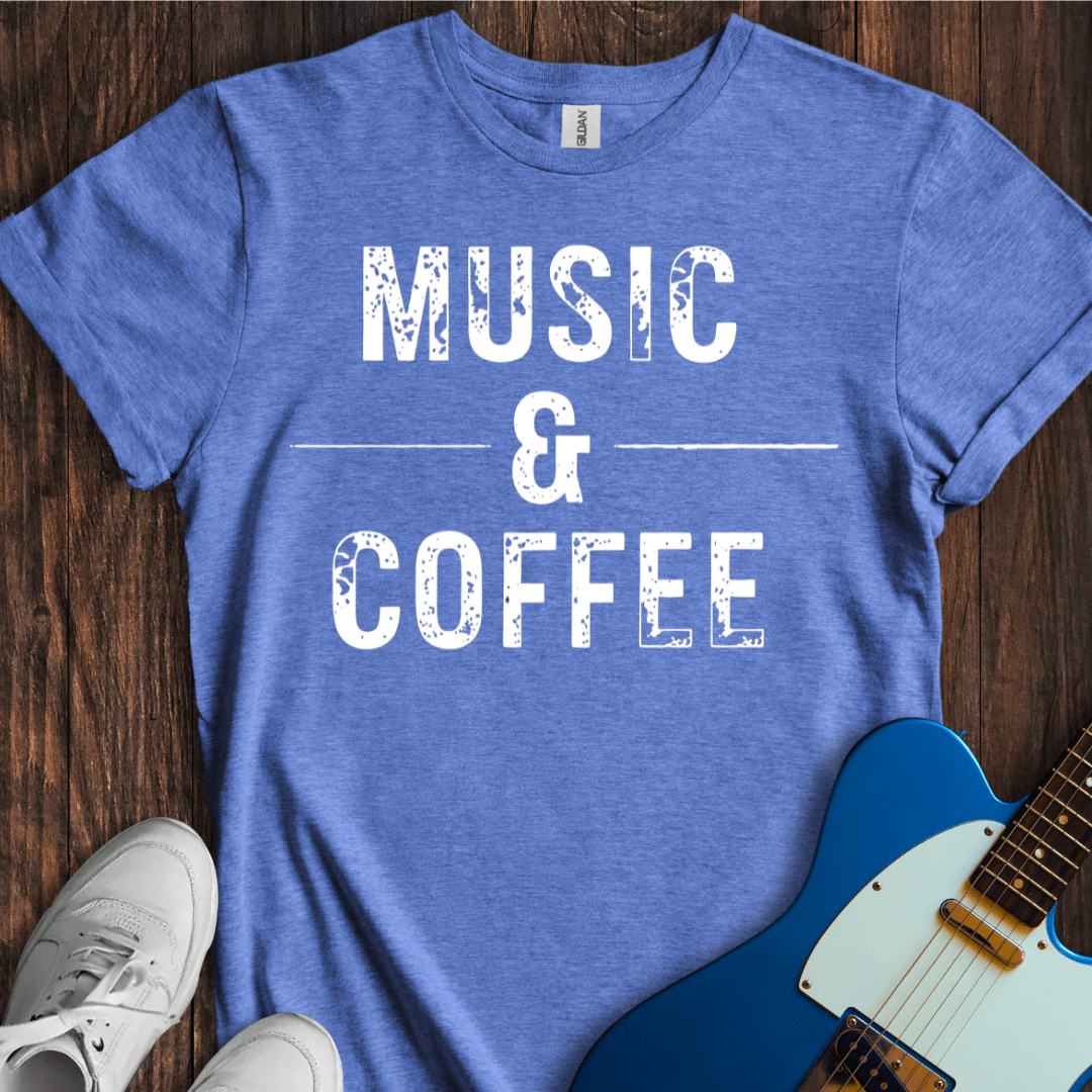 Music & Coffee (II) T-Shirt