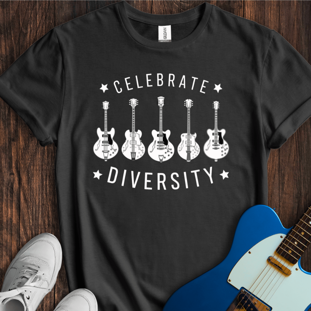Diversity on Blue T-Shirt