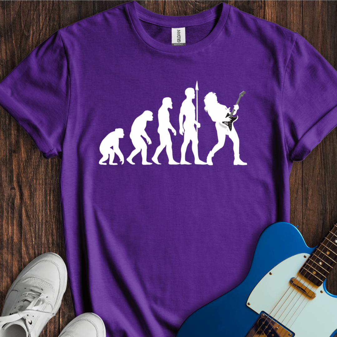 Evolution Of A Lead Guitarist (The Myth) T-Shirt