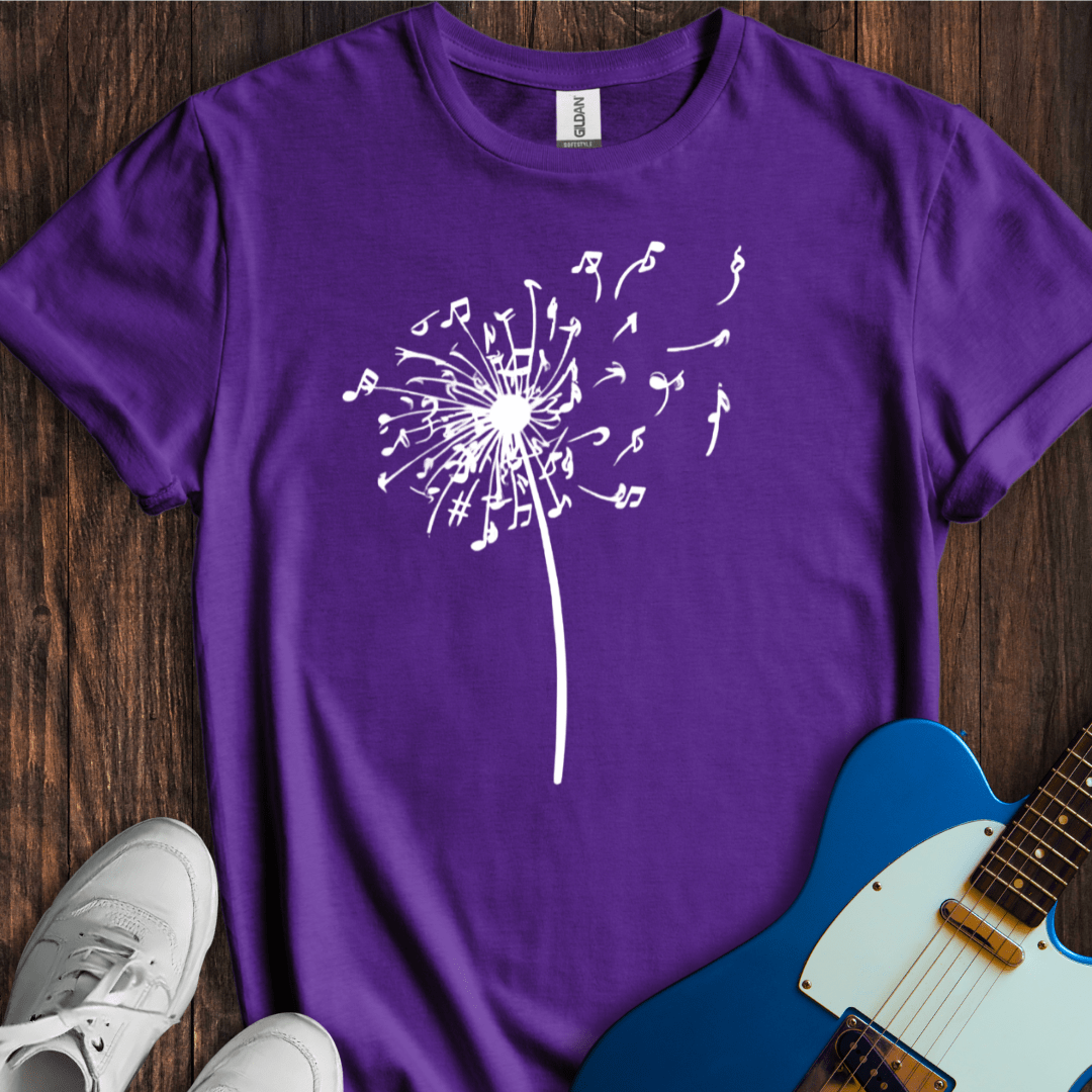 D Flat Dandelion T-Shirt