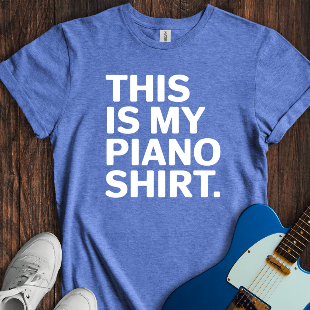 This Is My Piano Shirt T-Shirt