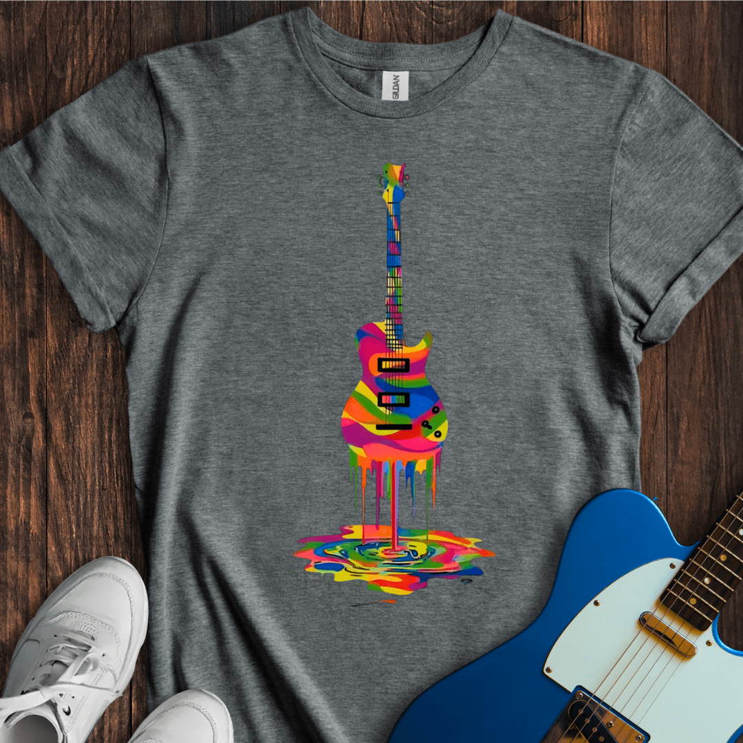 Melting Guitar T-Shirt