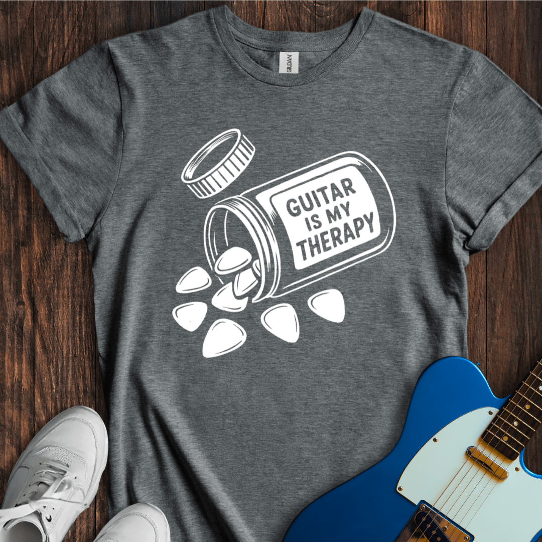Guitar Is My Therapy (I) T-Shirt