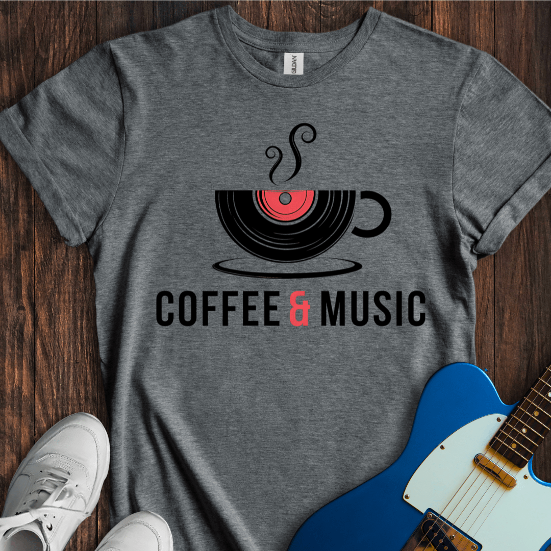 Coffee & Music (III) T-Shirt