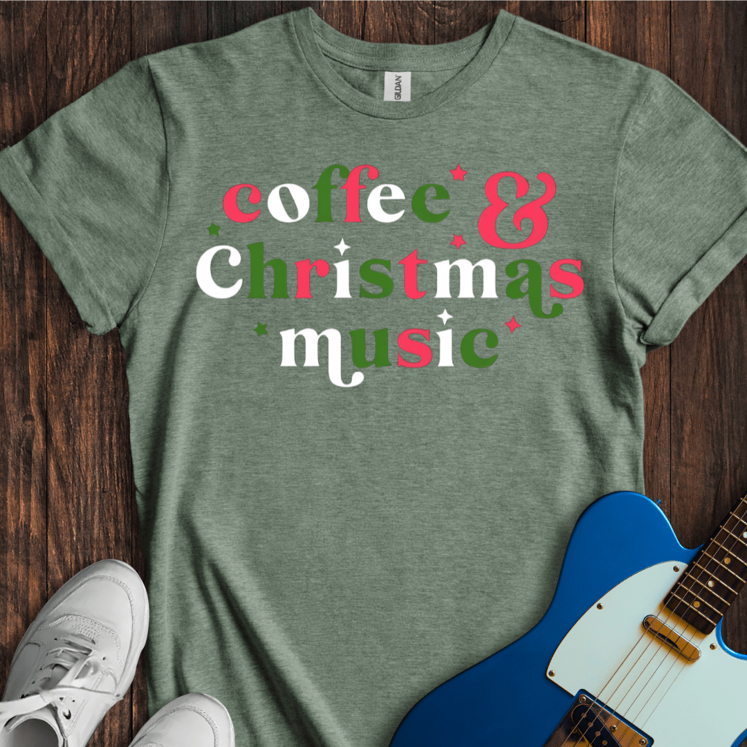 Coffee & Christmas Music (II) T-Shirt