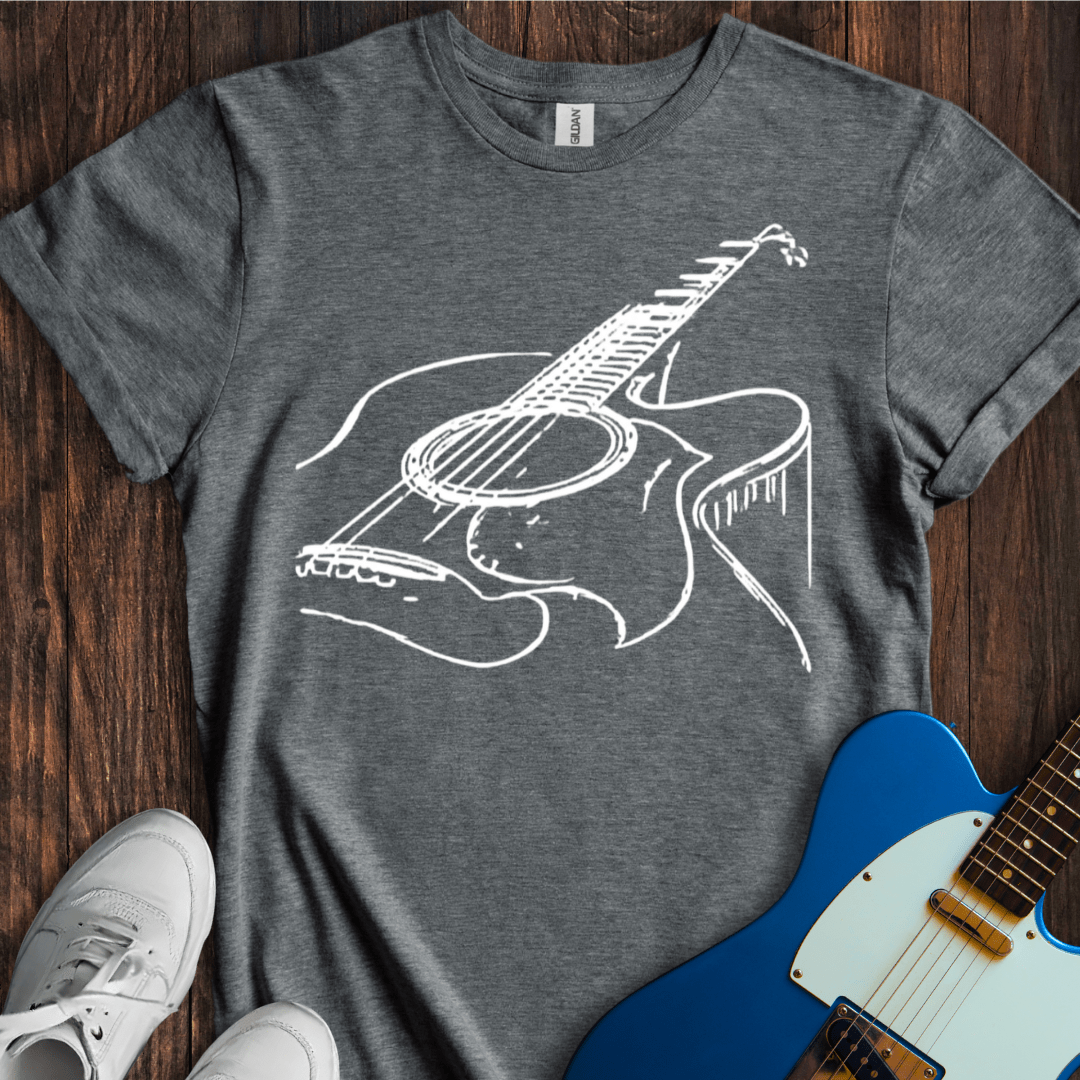 Ghostly Guitar (I) T-Shirt