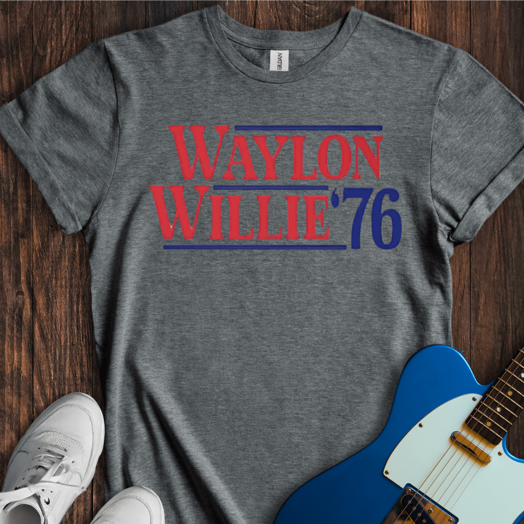 Waylon / Willie '76 T-Shirt