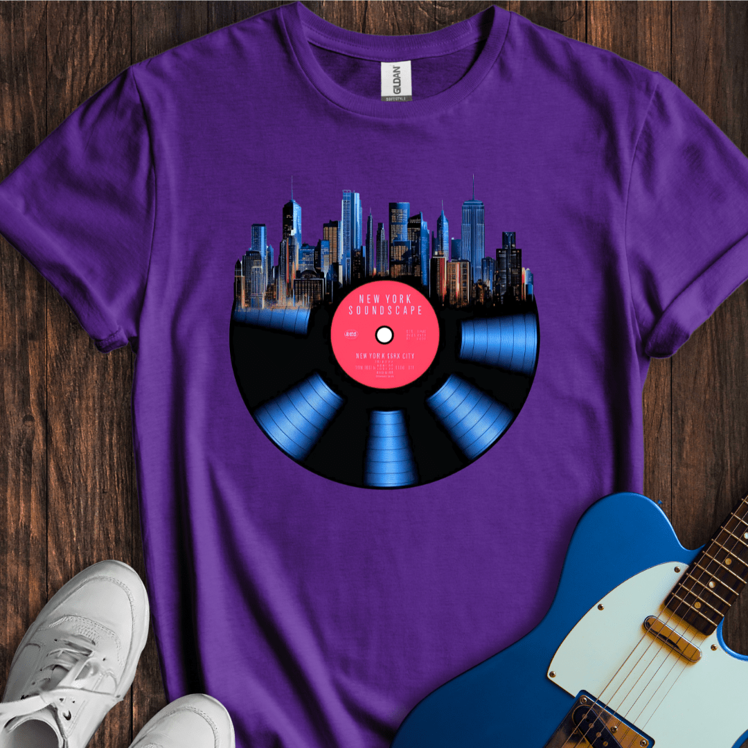 "City Soundscapes" - New York T-Shirt