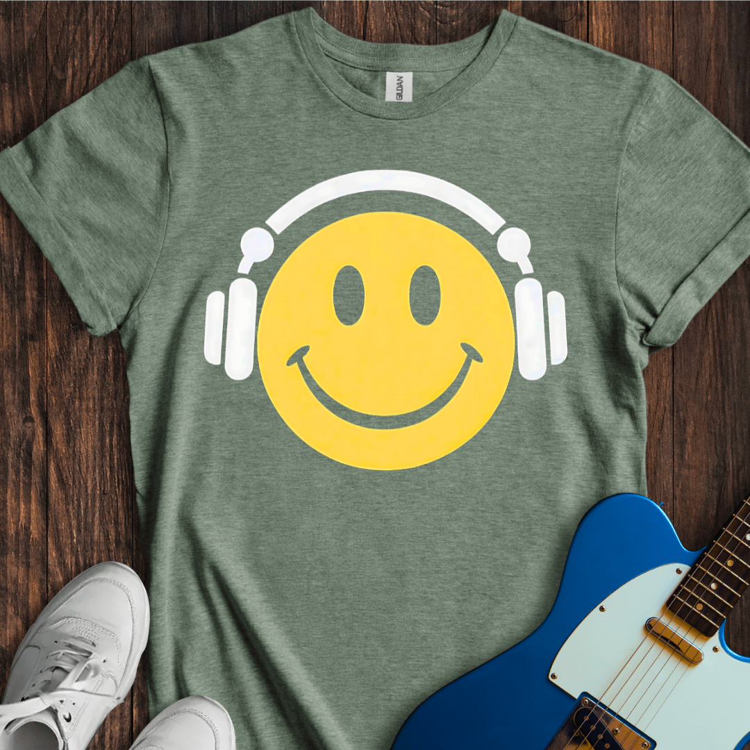 Happy Headphones T-Shirt