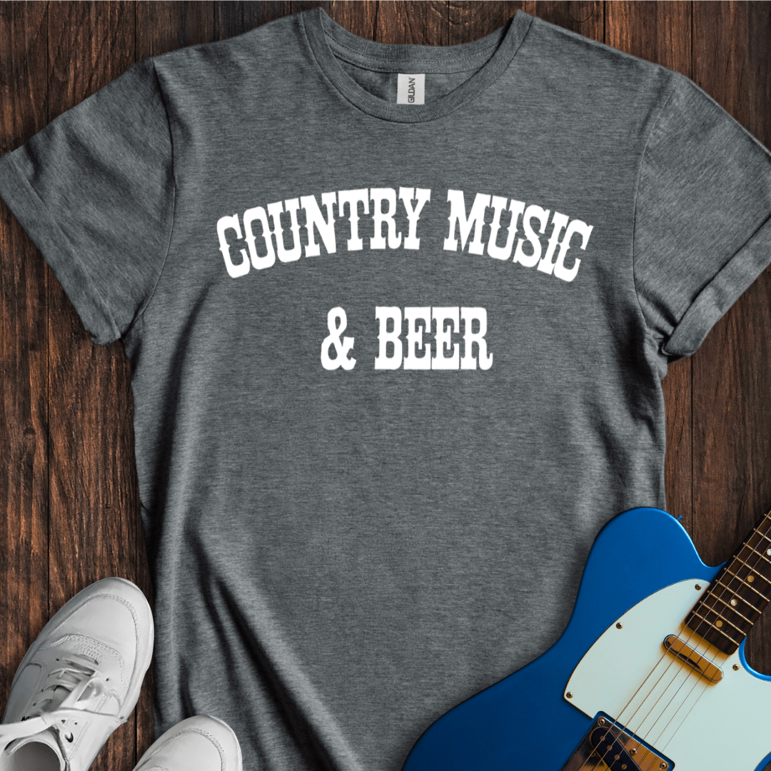 Country Music And Beer (II) T-Shirt