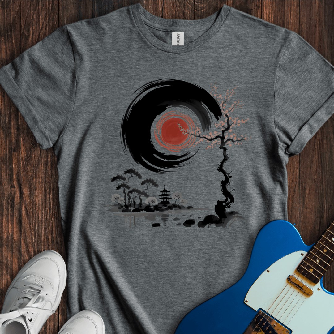 Japanese Garden Record T-Shirt