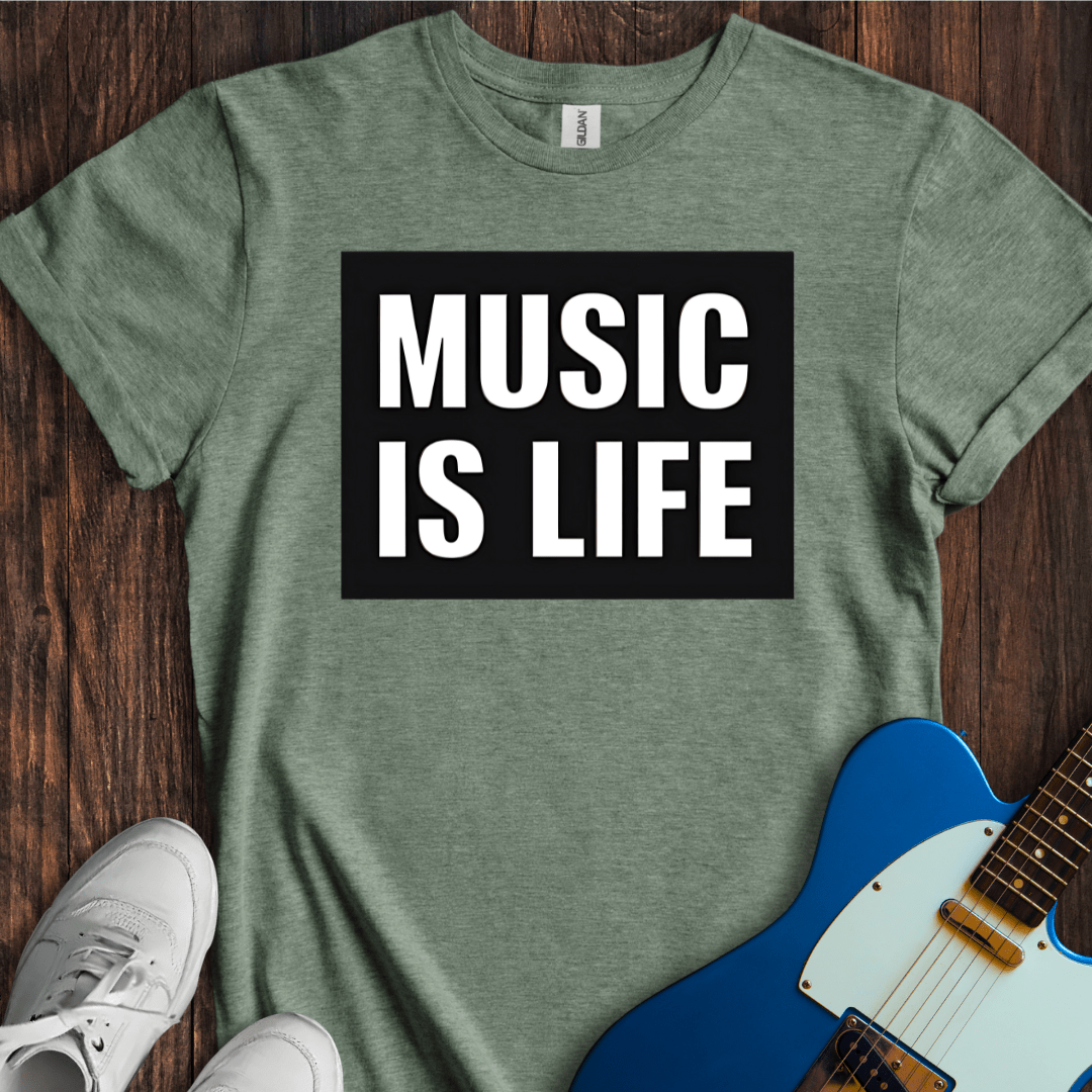 Music Is Life (I) T-Shirt