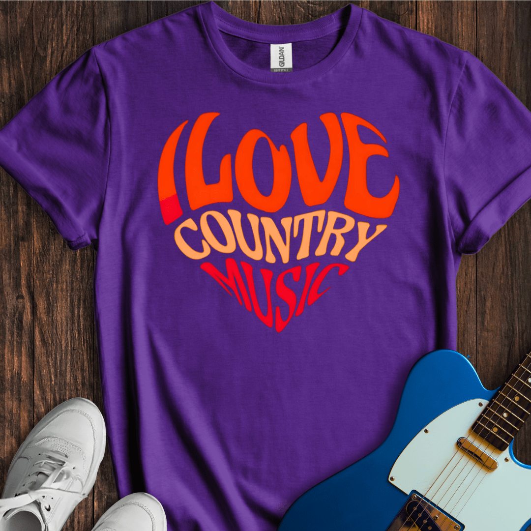 I Love Country Music T-Shirt