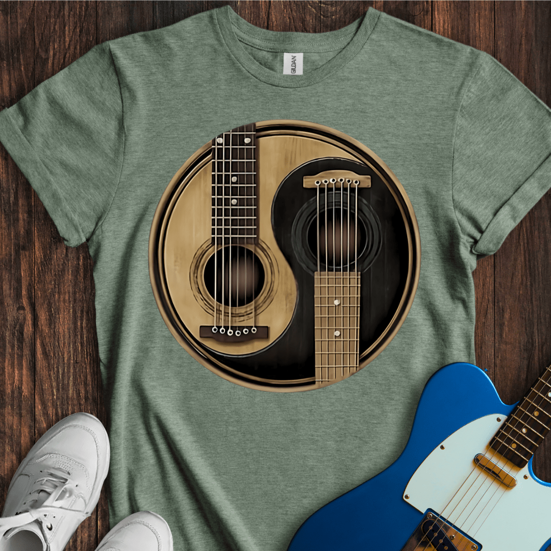 Ying Yang Six String T-Shirt