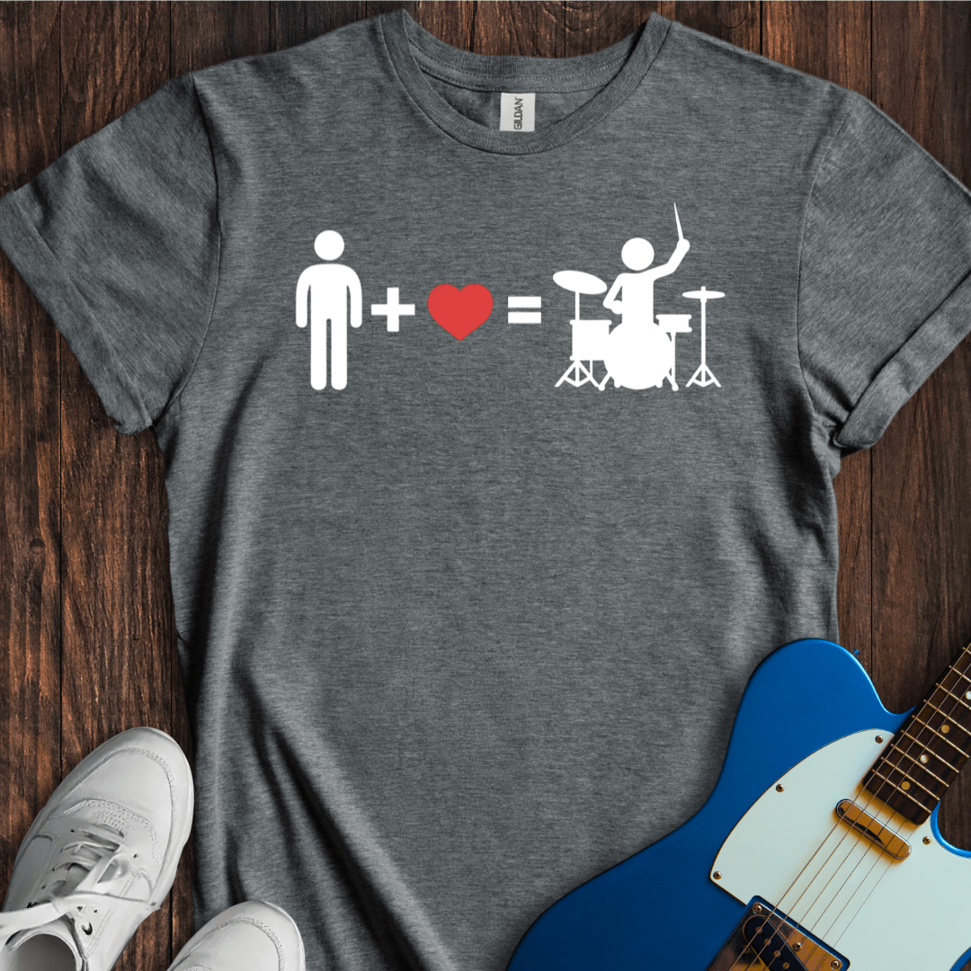 Happiness Equation (Drummer) T-Shirt