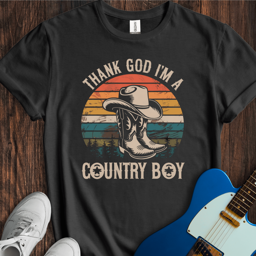 Thank God I'm A Country Boy T-Shirt