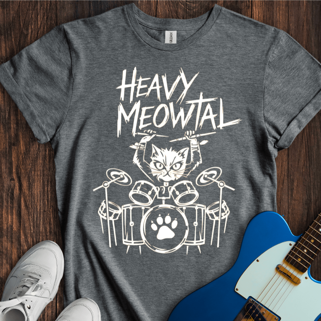 Heavy Meowtal T-Shirt