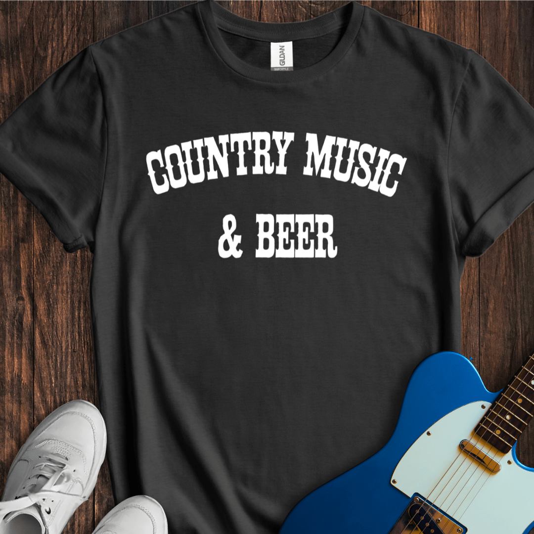 Country Music And Beer (II) T-Shirt
