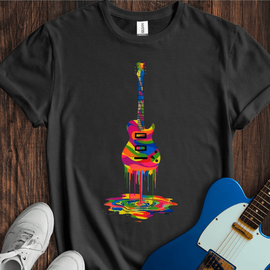 Melting Guitar T-Shirt