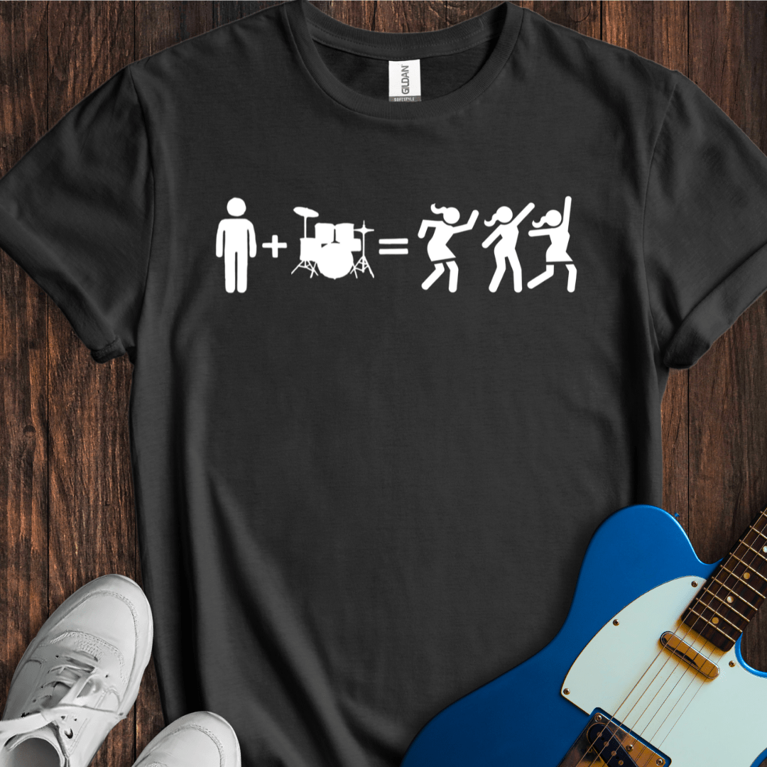 Drummer Math T-Shirt