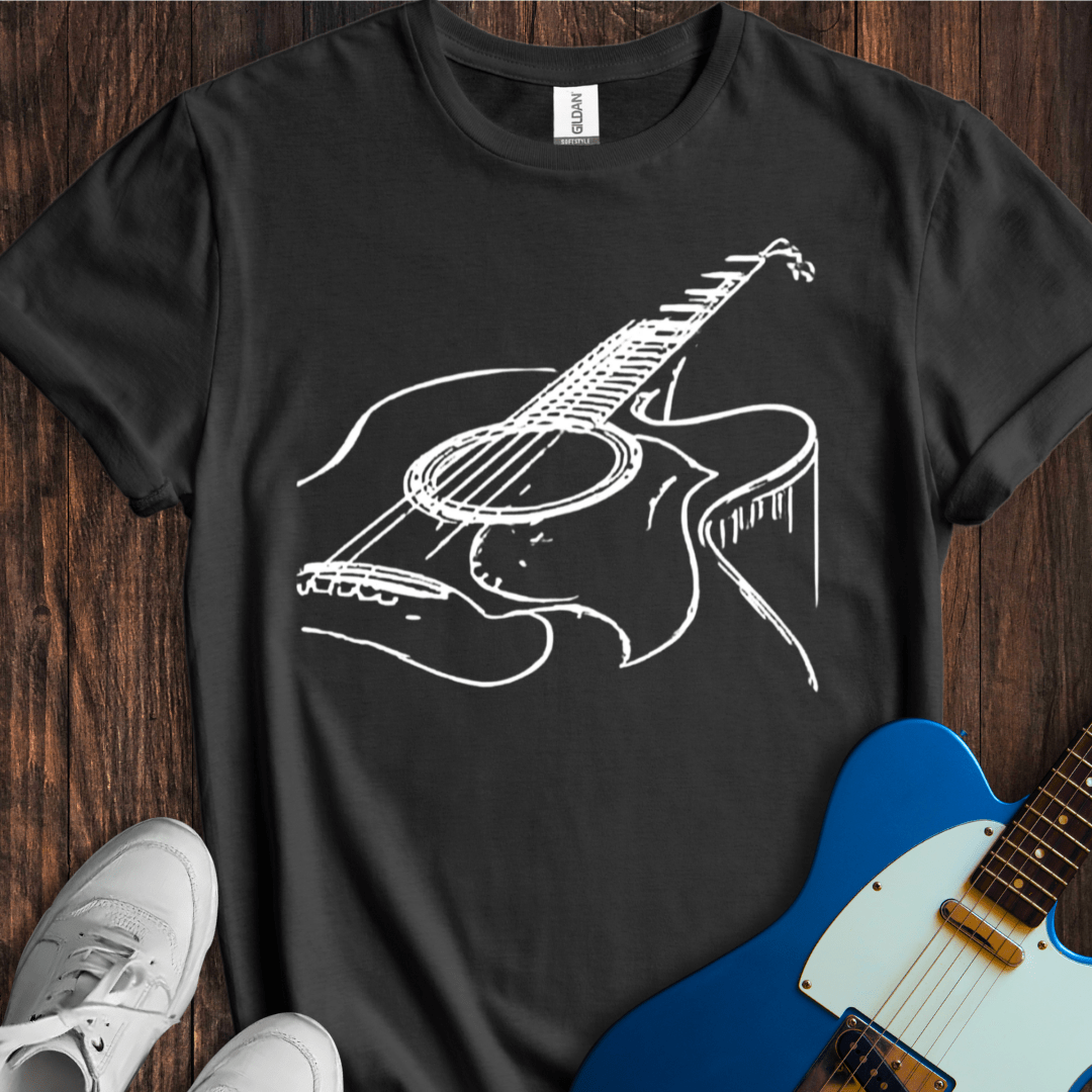 Ghostly Guitar (I) T-Shirt