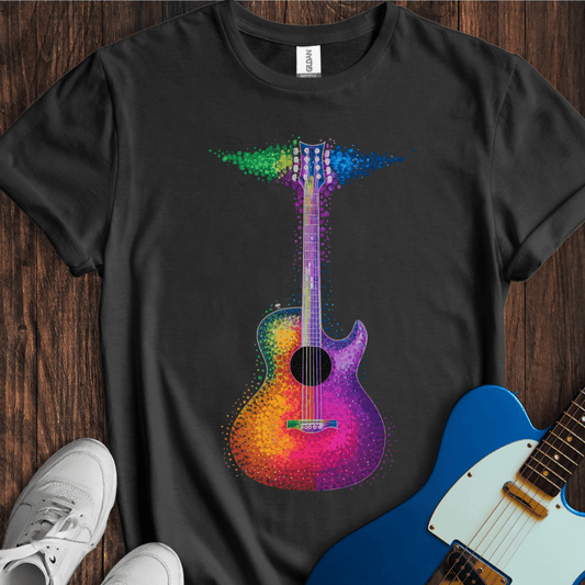 Glowing Guitar T-Shirt