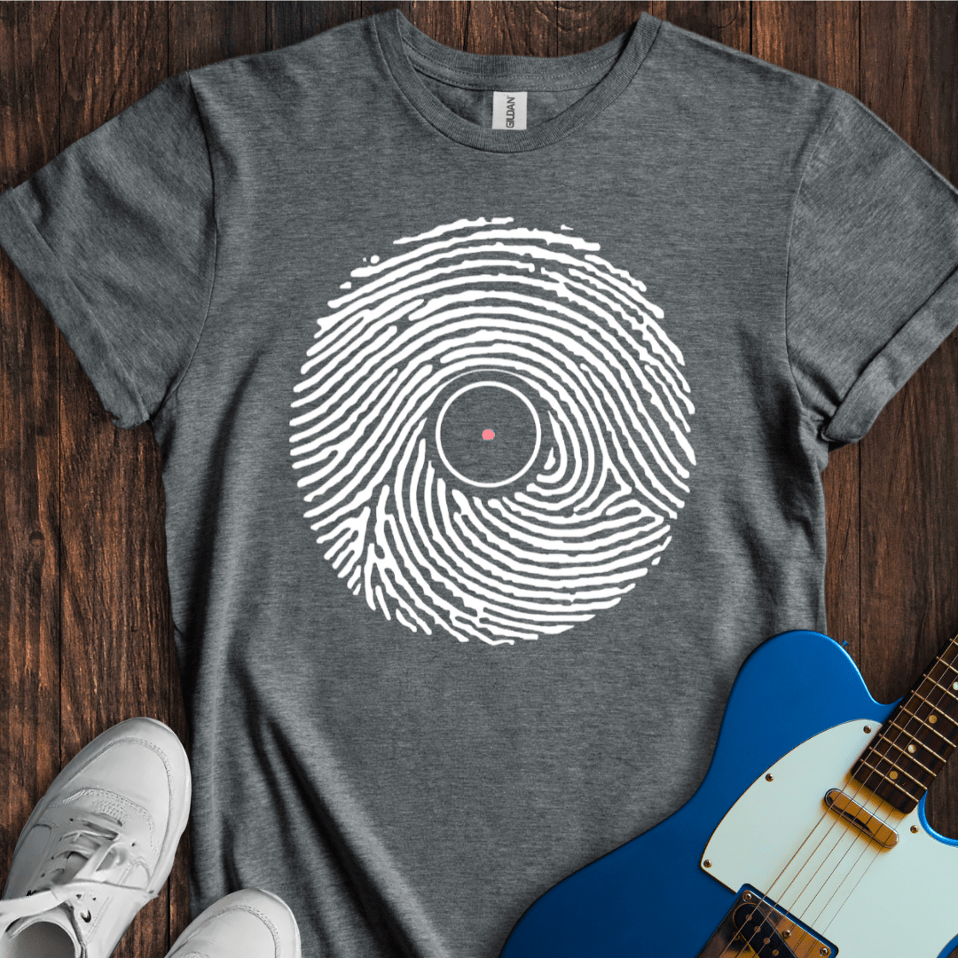 Record Print T-Shirt