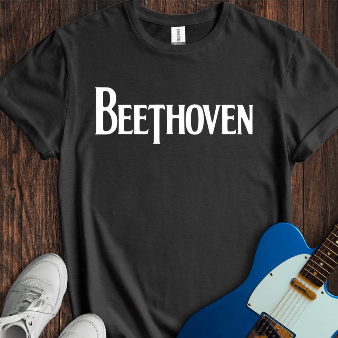 Beethoven (Beatles Font) T-Shirt